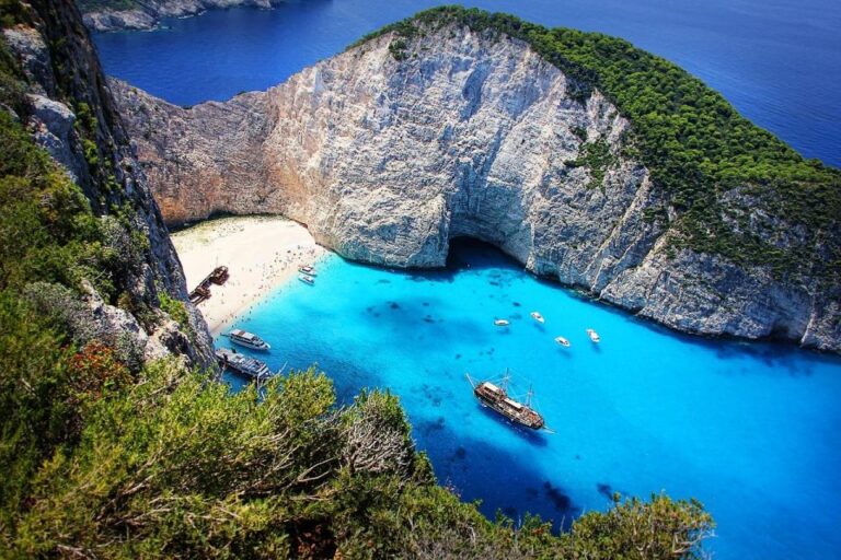 From Kefalonia: Zante Cruise With Photostop at Navagio Beach