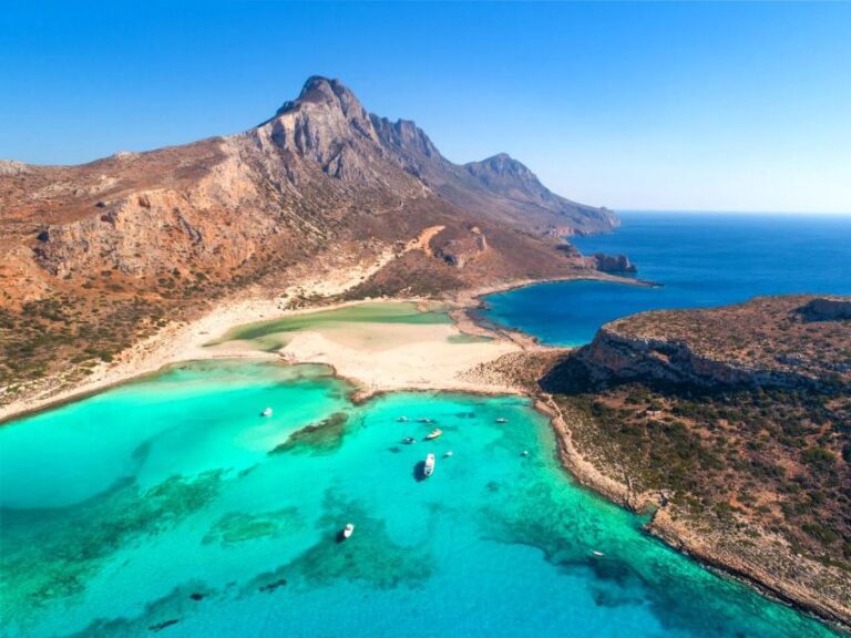 From Kissamos: Balos and Gramvousa Luxury Catamaran Cruise