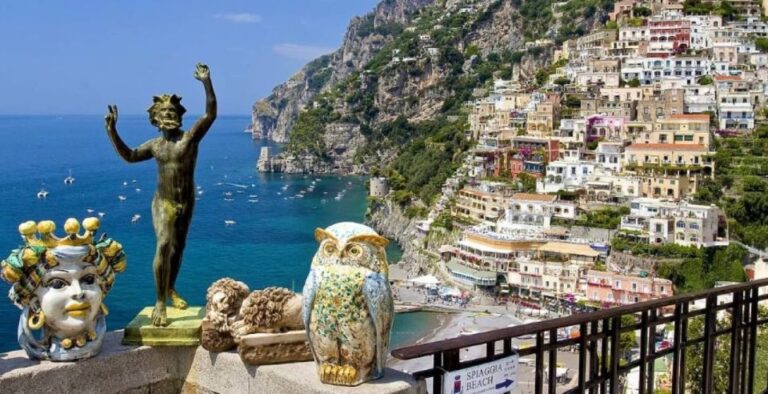 From Naples: Pompeii, Amalfi Coast and Positano Private Tour