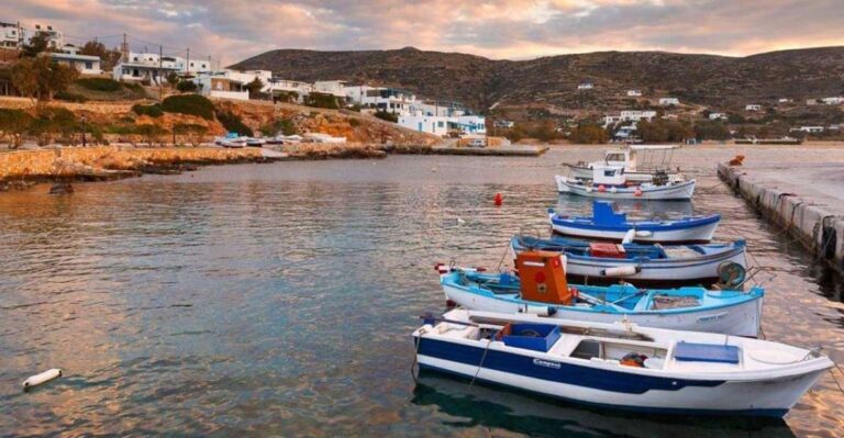 From Naxos: Private Donoussa Island Boat Tour With Snacks