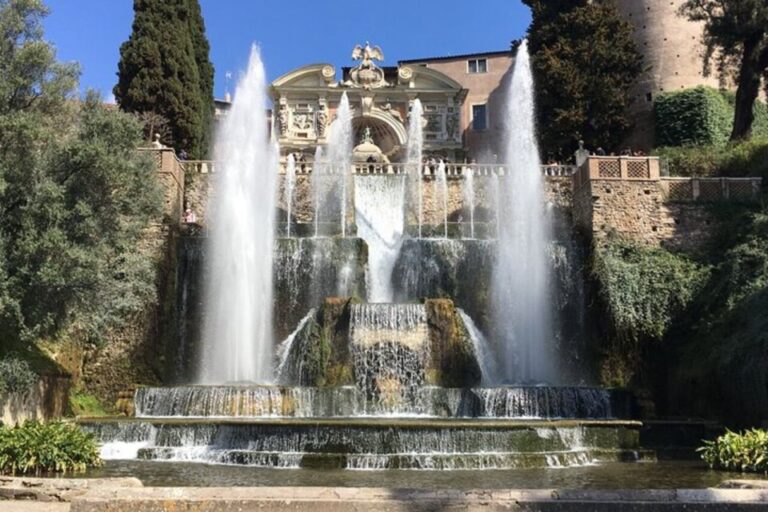 From Rome: Tivoli Gardens & Hadrians Villa Guided Day Tour