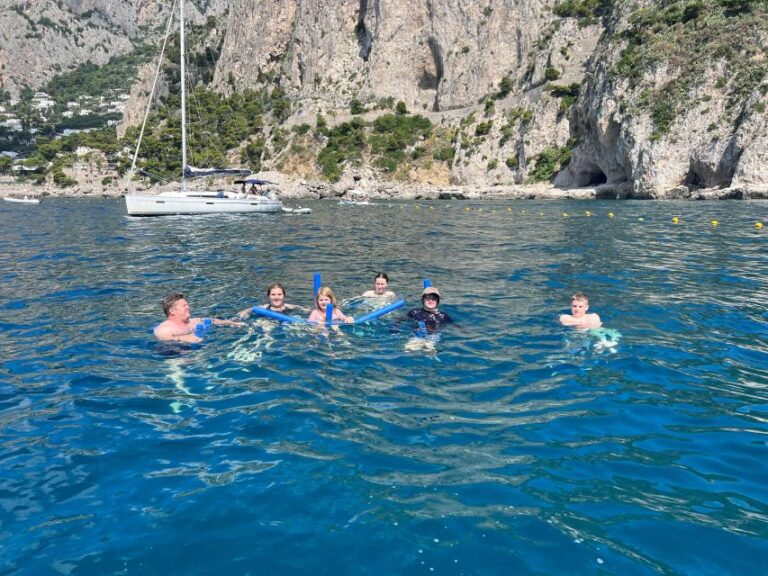 From Sorrento: Capri Boat Tour With Blue Grotto Visit