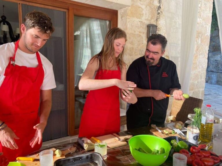 Heraklion: Cooking Workshop and Dinner at a Village House