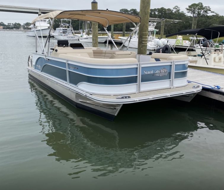 Hilton Head Island: Pontoon Boat Rental