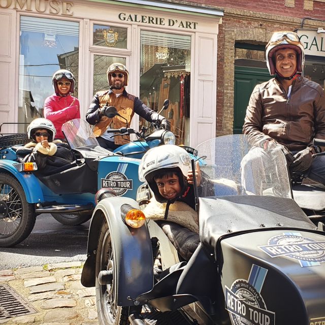 Honfleur: Private Guided City Tour by Vintage Sidecars