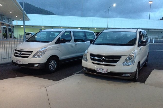 IMAX Private Transfer 7 Guests Cairns Airport to Palm Cove - Transfer Details and Inclusions