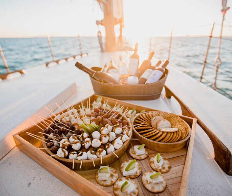 Key West Wind and Wine Sunset Sail Aboard Classic Schooner