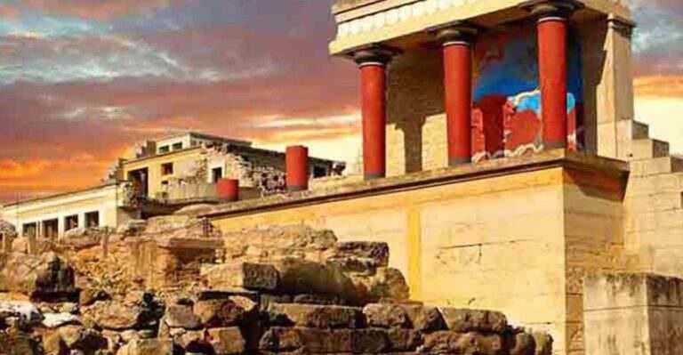 Knossos Palace Guided Tour – Heraklion City Tour + Market