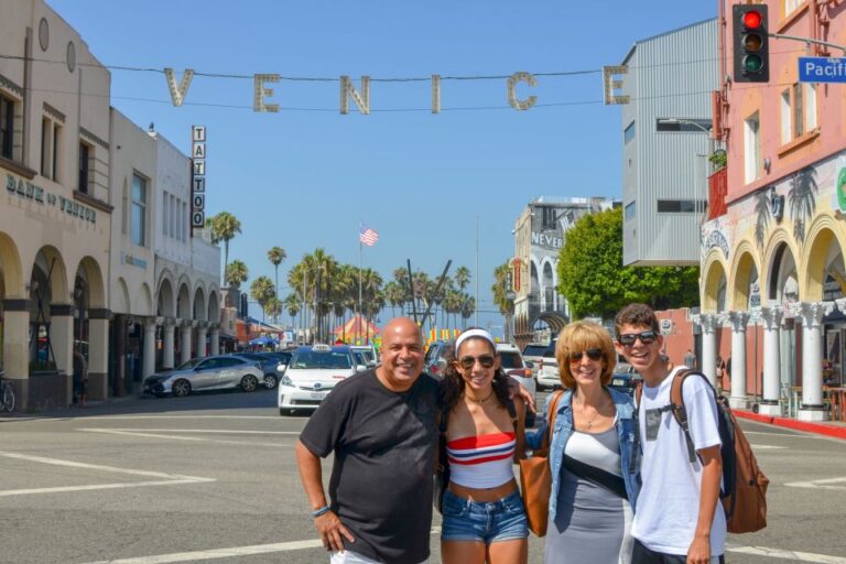 La: City and Beach Highlights Tour With Transfer Options