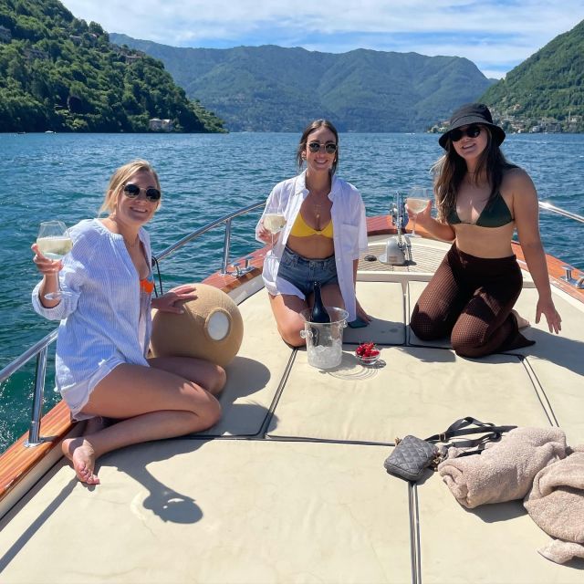 Lake Como on Classic Wooden Boat