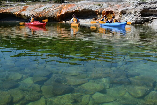 Lake Yellowstone Half Day Kayak Tours Past Geothermal Features - Tour Overview