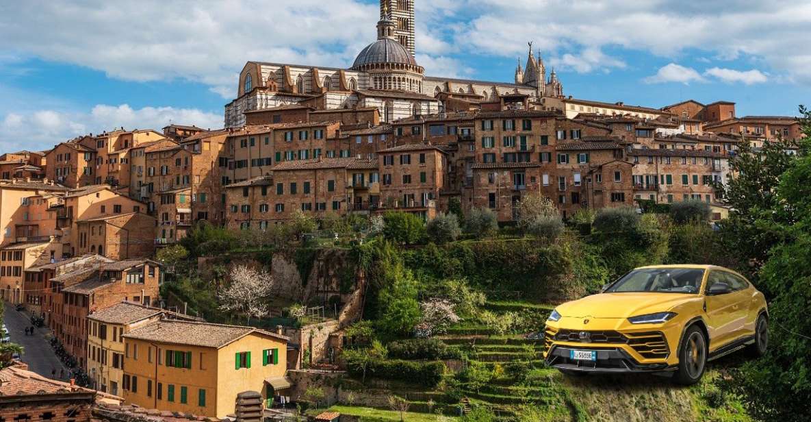 Lamborghini Tour: Siena and San Gimignano Tour From Florence - Tour Overview