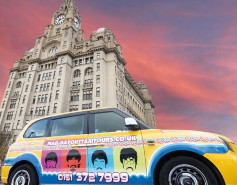 Liverpool: Beatles-Themed Private Taxi Tour With Transfers