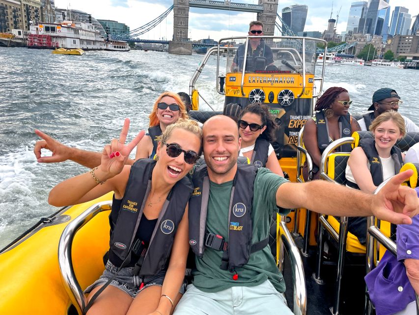 London: 70-Minute Thames Barrier Speedboat Tour - Tour Highlights