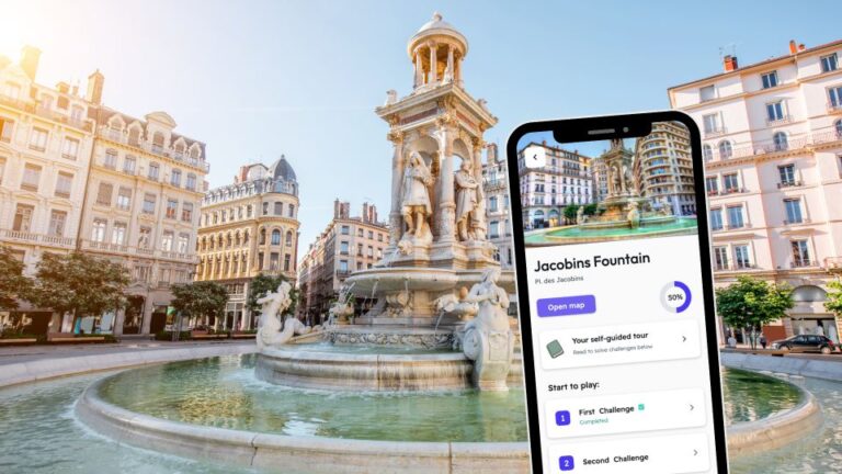 Lyon: City Exploration Game and Tour on Your Phone