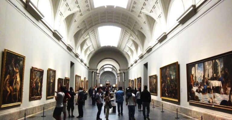 Madrid: Prado Museum & Royal Palace Private Tour W/ Tickets