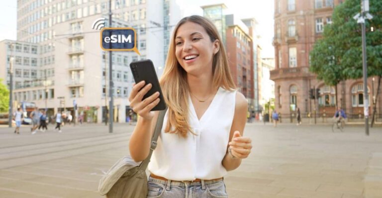 Manchester: Esim Card With Unlimited 4G Uk-Wide Mobile Data