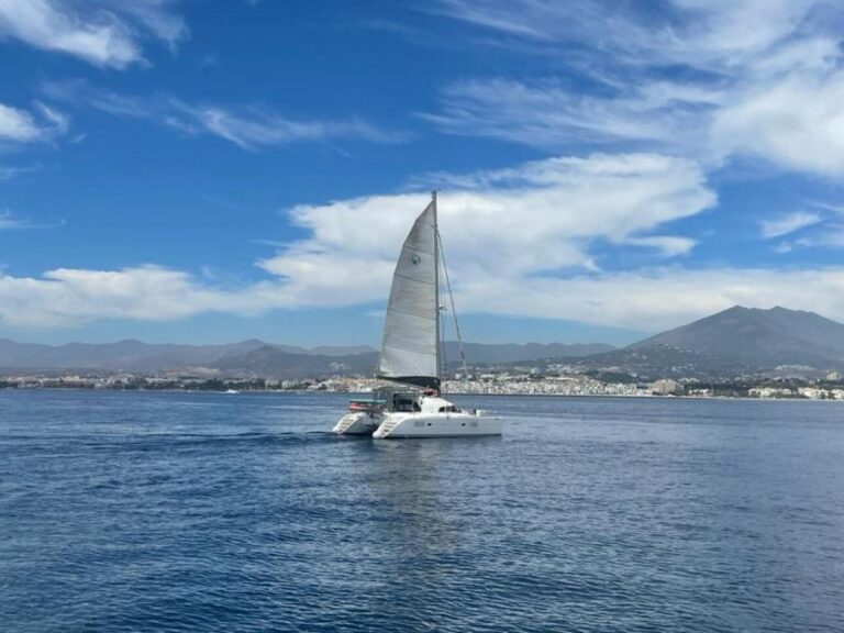 Marbella: Private Cruise in Catamaran