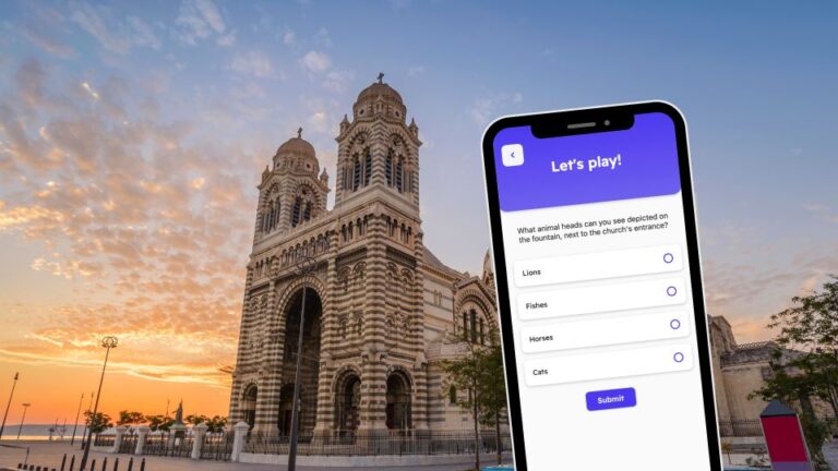 Marseille: City Exploration Game and Tour on Your Phone