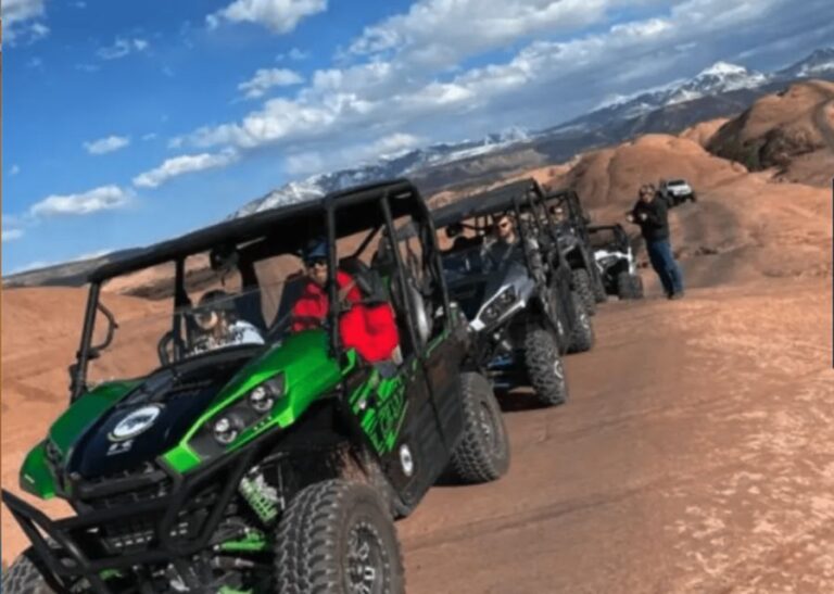 Moab: You Drive-Guided Hells Revenge UTV Tour