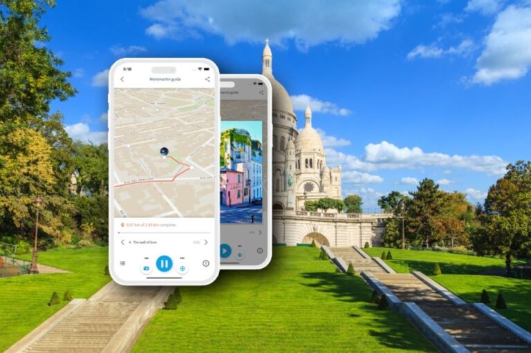 Montmartre, Paris: Self Guided Audio Tour in Your Smartphone