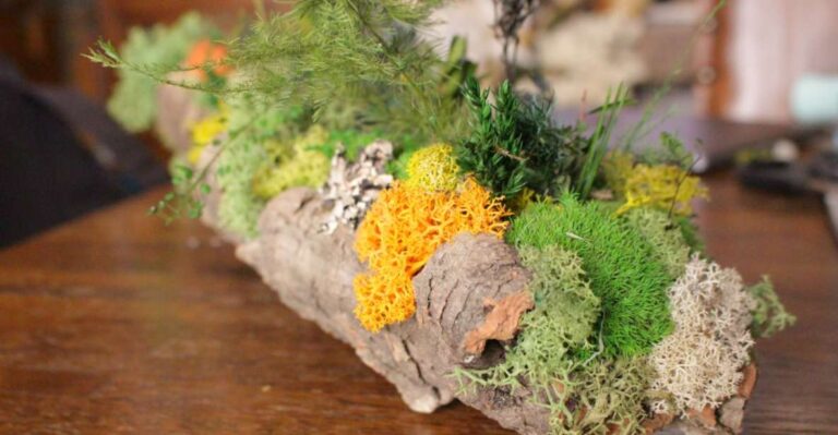 Moss and Foliage Arrangement Workshop