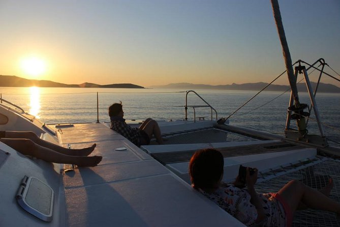 Mykonos Catamaran Private Sunset Cruise, Full Meal & Open-Bar - Tour Highlights