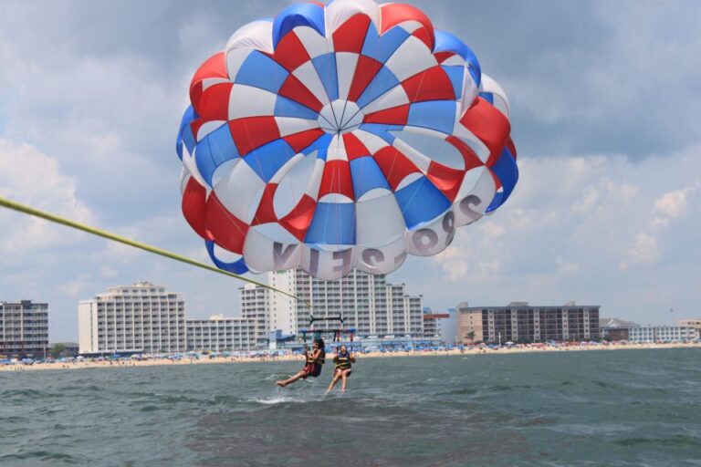 Ocean City: Atlantic Coastline Parasailing Adventure