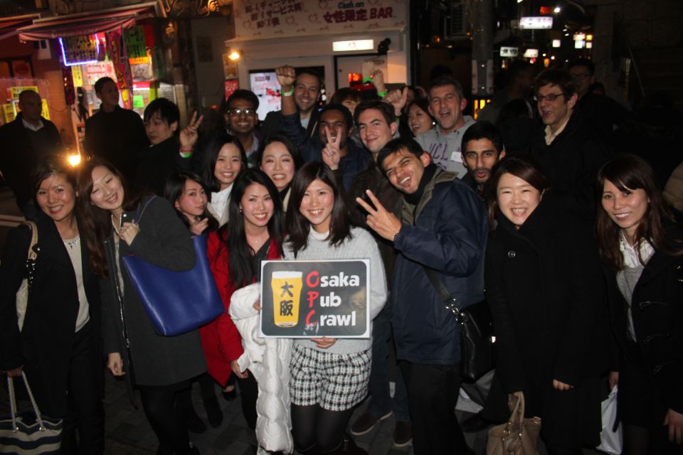 Osaka: Guided Pub Crawl - Activity Details