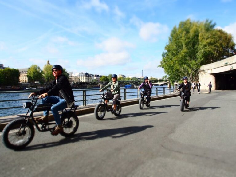 Paris: City Highlights Private Electric Bike Tour With Video