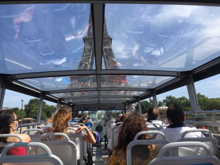 Paris: Tootbus Kids Bus Tour Experience