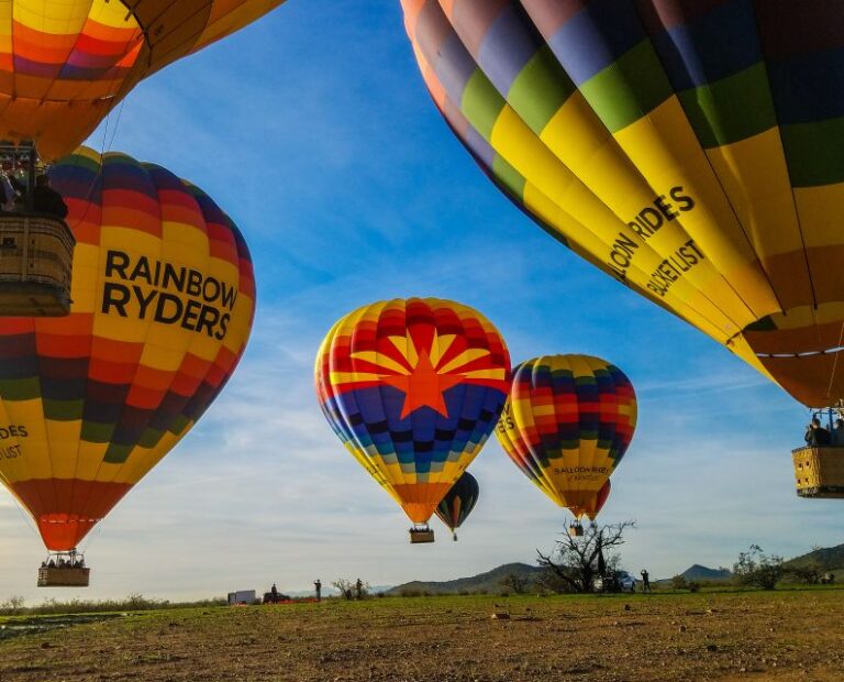 Phoenix: Hot Air Balloon Flight With Champagne