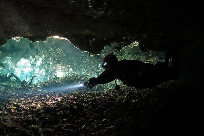 Playa Del Carmen Private Cenote Two Dives for Certified Divers