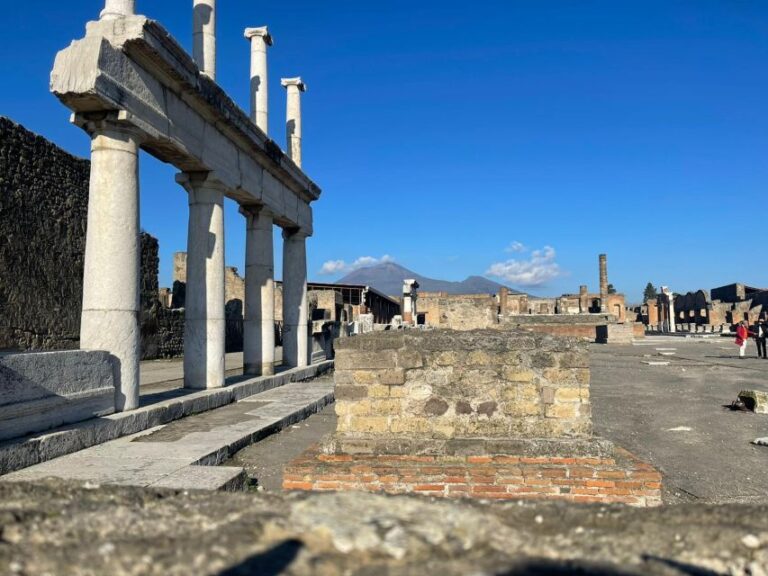 Pompeii With Full Lunch in a Winery