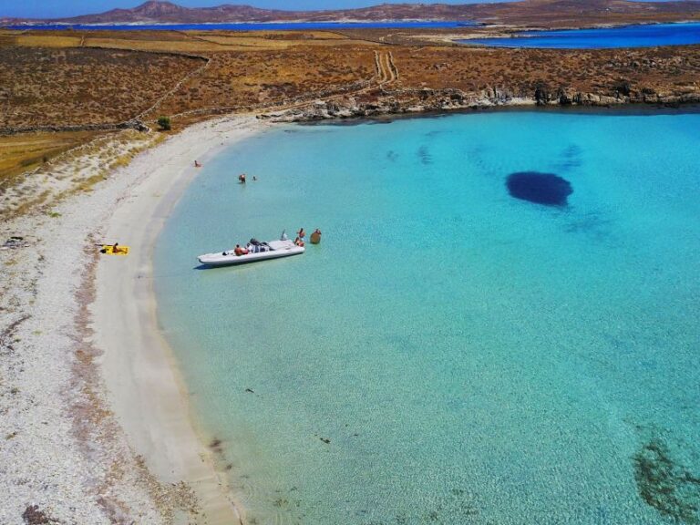 Private Boat Cruise to Delos and Rhenia Island