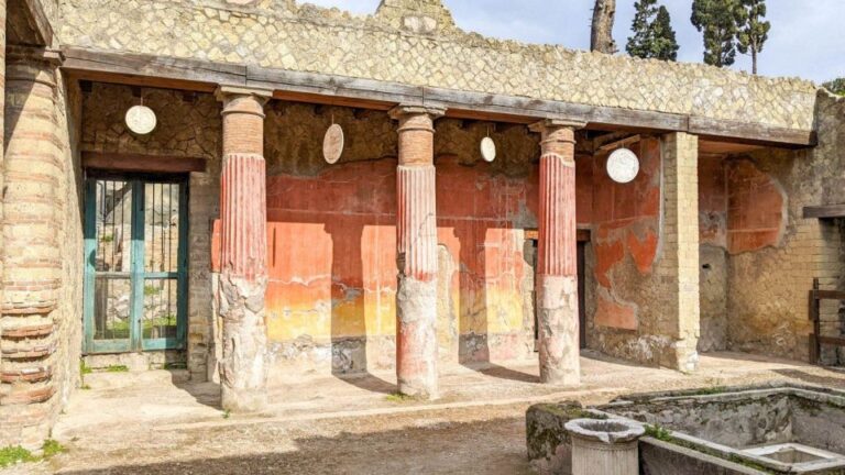 Private Full Day Tour Sorrento Coast and Herculaneum by Van