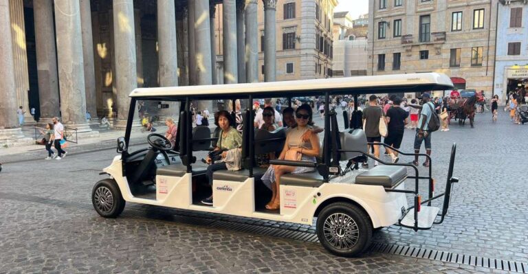 Private Golf-Cart Tour in Rome