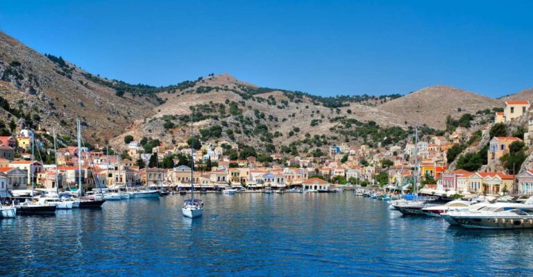 Rhodes: Boat Trip to Symi Island With Swimming at St. George