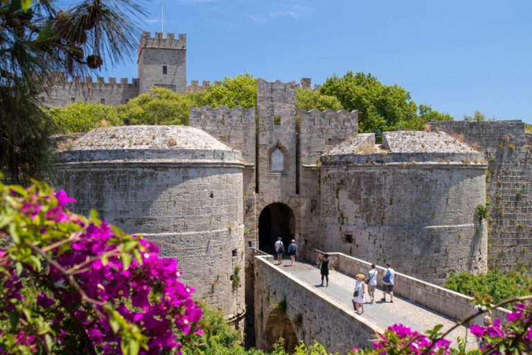 Rhodes: Rhodes Old Town & Lindos With Acropolis Guided Tour