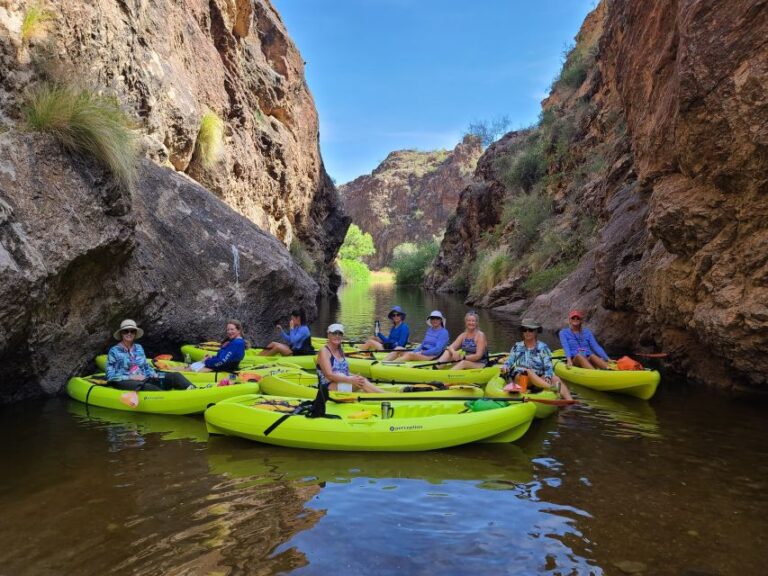 Saguaro Lake: Guided Kayaking Tour