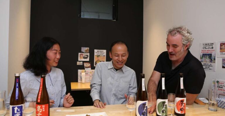 Sake Tasting in Central Kyoto