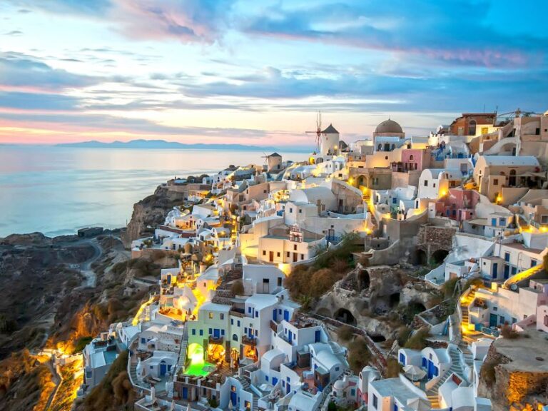 Santorini 2-Day Combo: Volcano Boat Cruise & Island Bus Tour