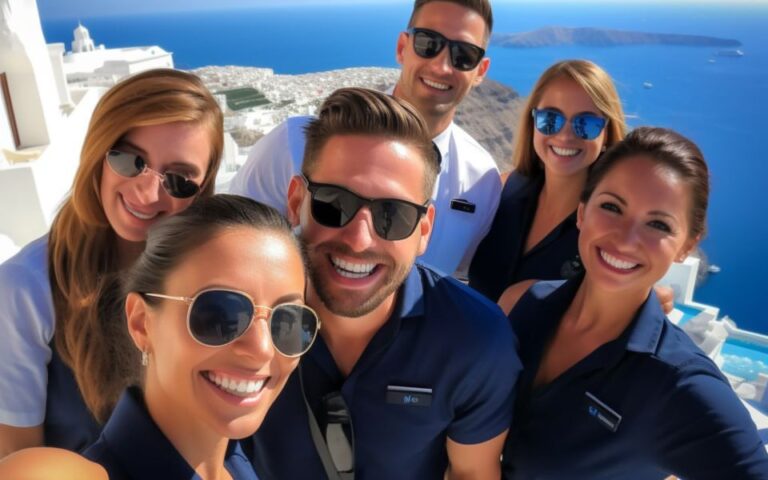 Santorini: Economic Pick-Up From Port to Oia