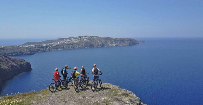 Santorini: Electric Mountain Bike Adventure