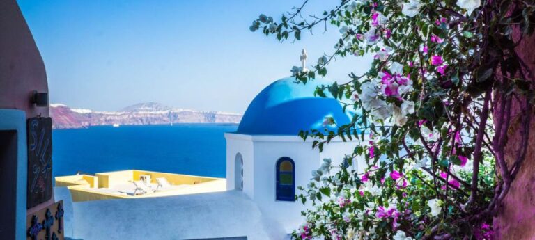 Santorini: Guided Highlights Tour With Private Wine Tasting