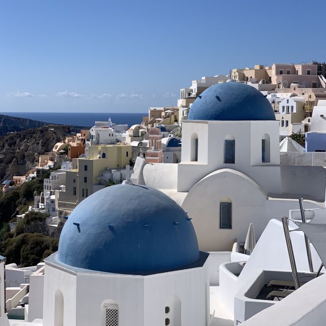 Santorini in a Private Full-Day Tour, Wine Tasting Included - Tour Overview