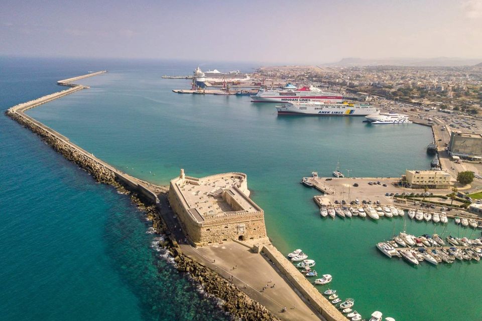Santorini to Heraklion Crete: Ferry Ticket & Hotel Transfer - Booking Details