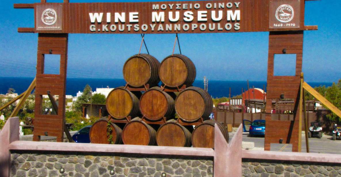 Santorini Visit Cave Wine Museum and Wine Tasting - Tour Overview