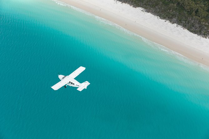 Scenic Flight Over Heart Reef, Whitehaven Beach, Hill Inlet, GBR