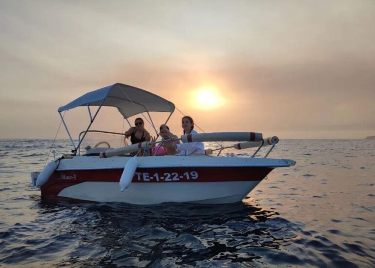 Self Drive Boat Rental in Costa Adeje Tenerife